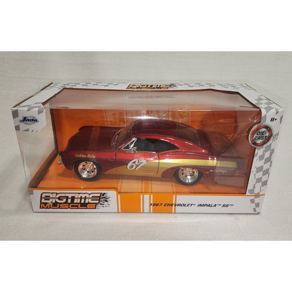 Jada Bigtime muscle 1967 Chevrolet Impala diecast vehicles
